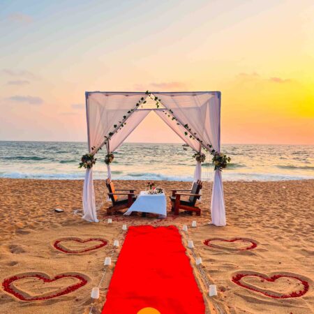 Luxurious cabana