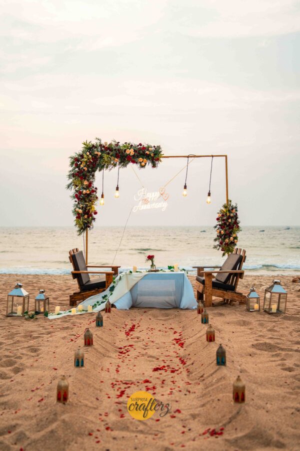 Luxurious Floral  Backdrop